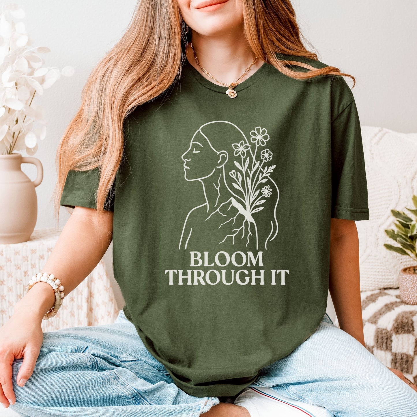 Bloom Through It Tee