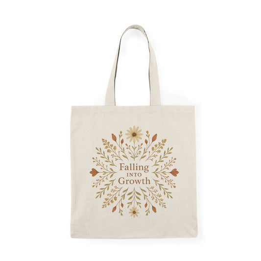 Falling Into Growth Tote Bag