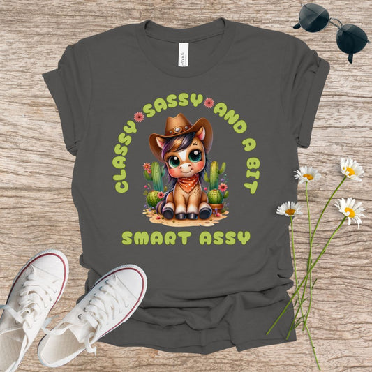 A Bit Smart Assy Cactus T-Shirt