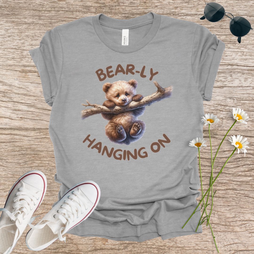 Bear-ly Hanging On T-shirt