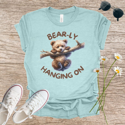 Bear-ly Hanging On T-shirt