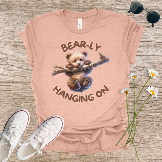 Bear-ly Hanging On T-shirt