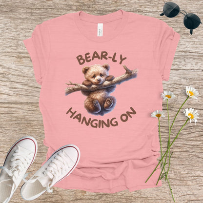 Bear-ly Hanging On T-shirt