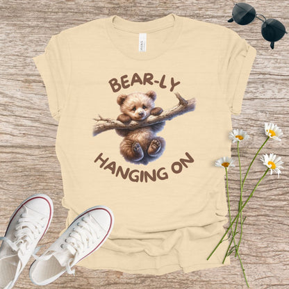 Bear-ly Hanging On T-shirt