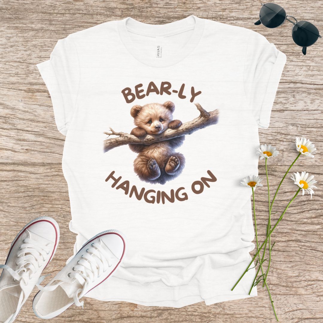 Bear-ly Hanging On T-shirt