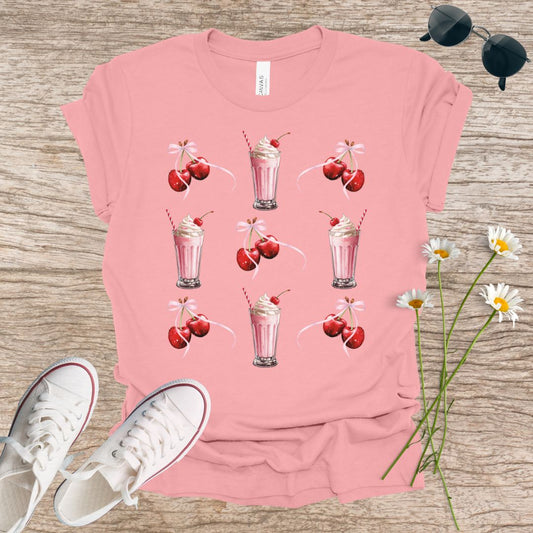Cherries and Shakes T-Shirt