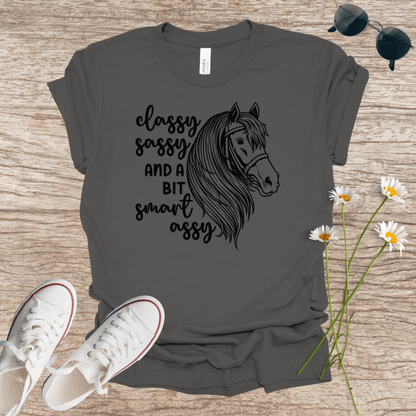 Classy Horse Head T-Shirt