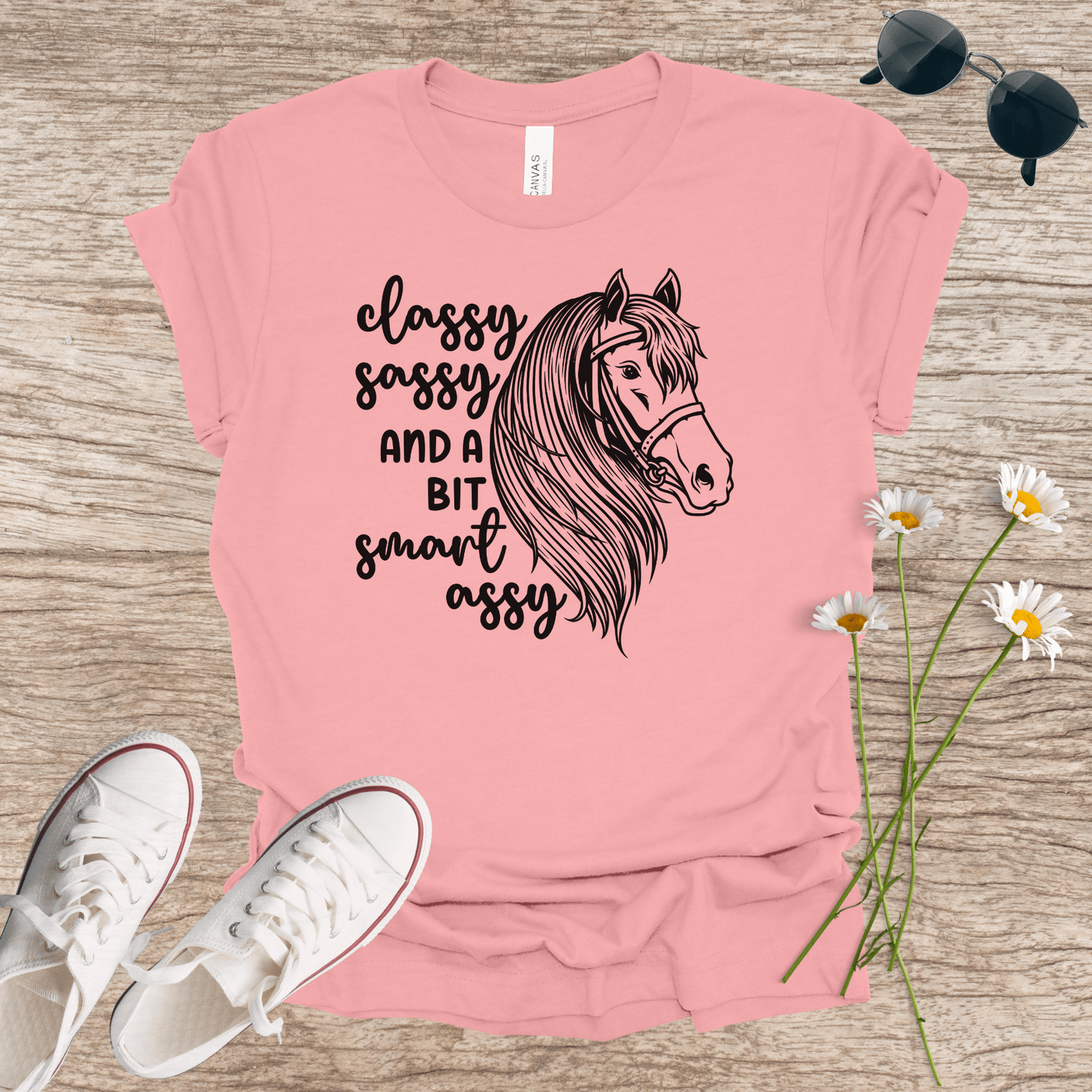 Classy Horse Head T-Shirt