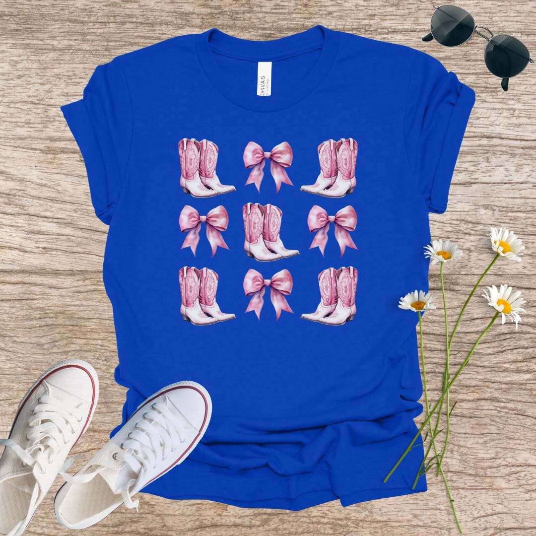 Cowgirl Boots and Bows T-Shirt