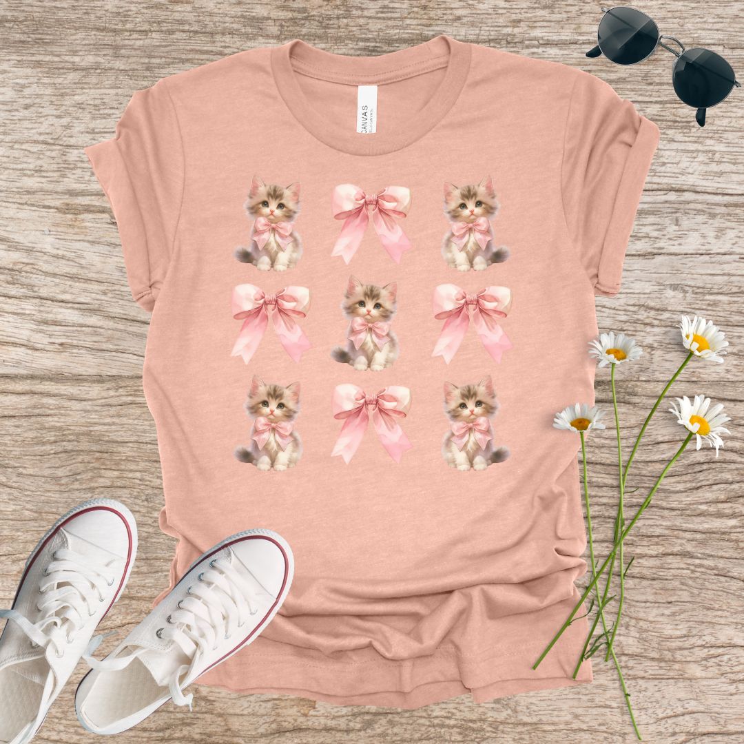 Kittens and Bows T-Shirt